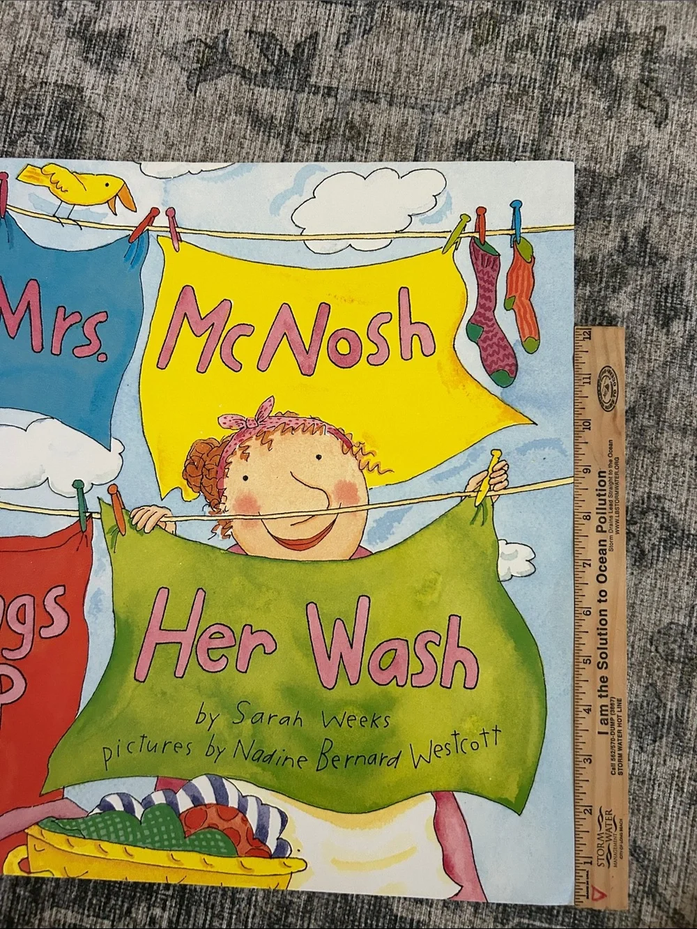 Scholastic Big Book- Mrs. McNosh Hangs Up Her Wash